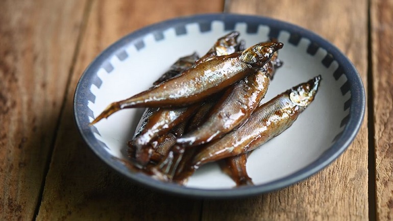 柳葉魚甘露煮 新合發鯖魚