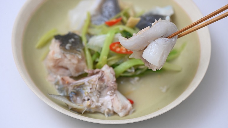 最喜歡綠石老的魚頭了