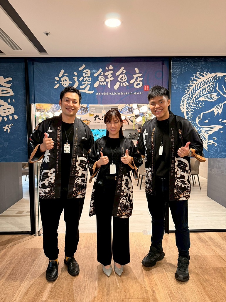 真正的台日交流成功啦！浪井丸天水產「若武者」青甘來台灣！