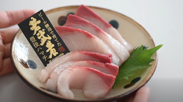 在家生魚片囉！