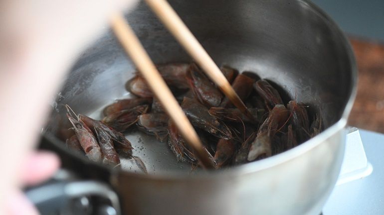 蝦頭製蝦油