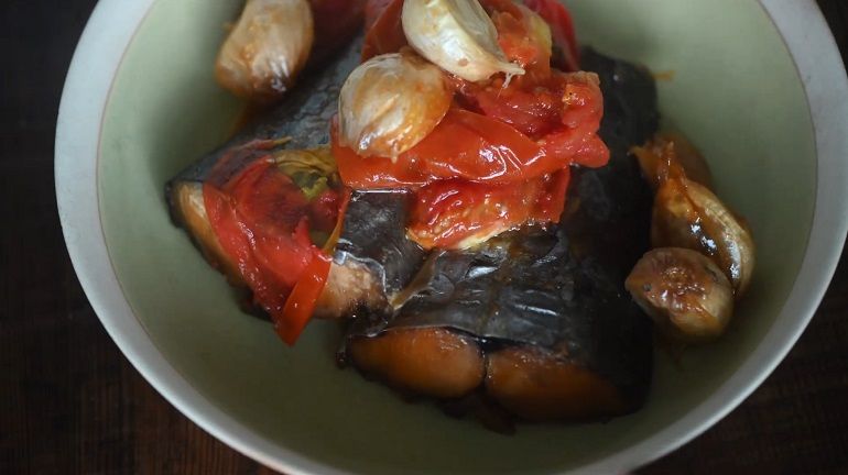 番茄燉煮馬加魚魚尾