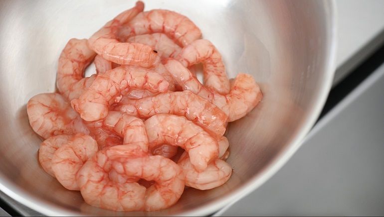甜蝦仁怎麼看熟了沒？