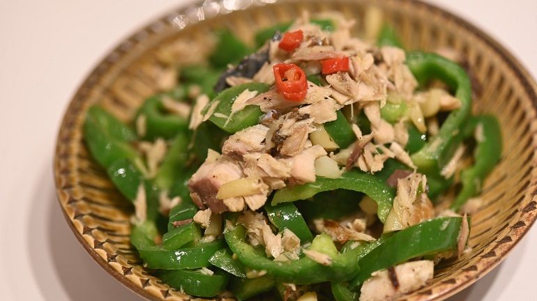 比青椒炒牛肉還好吃的「青椒炒鯖魚」！